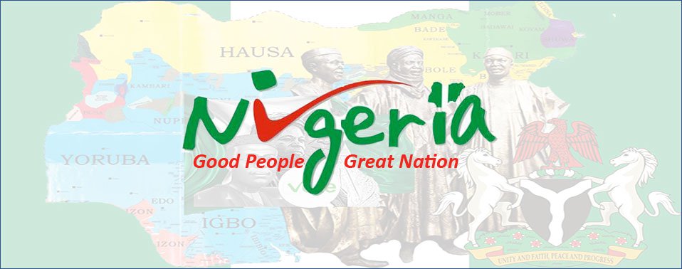 Nigeria's slogan "Good People, Great Nation"
