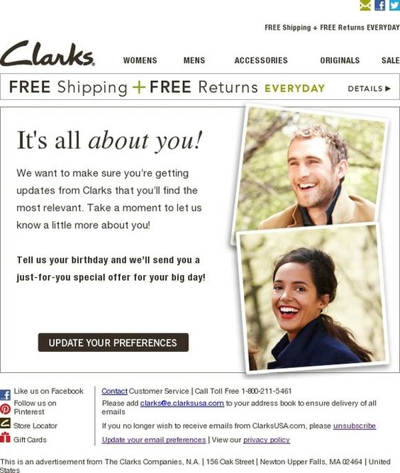 Clarks campaign idea
