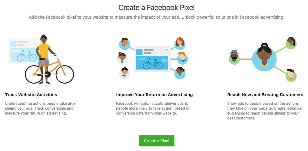 create a facebook pixel