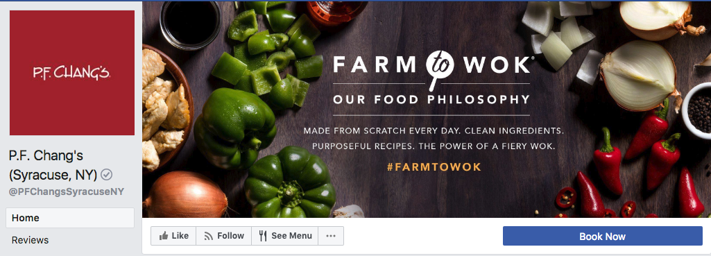 PF Chang's Gray Verification Badge