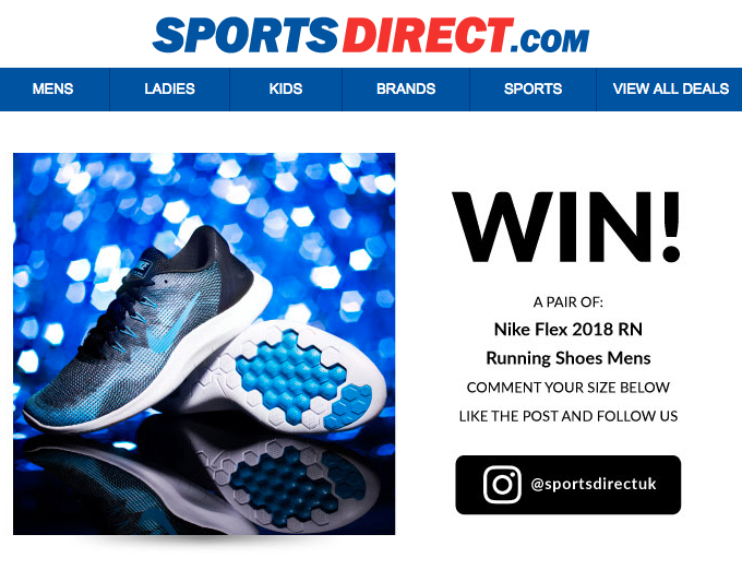 SportsDirect campaign idea
