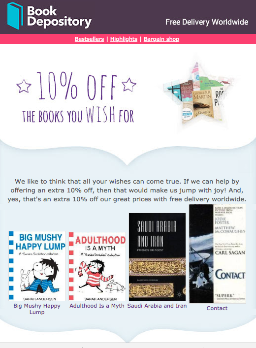 BookDepository campaign idea