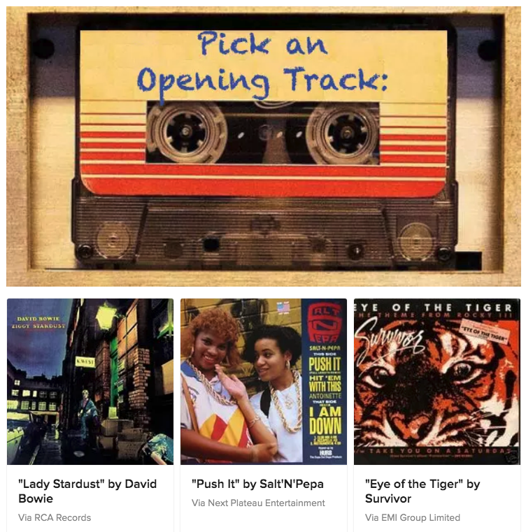 Put Together The Ultimate '80s Mixtape And We'll Reveal Which "Guardians Of The Galaxy" Character You Are