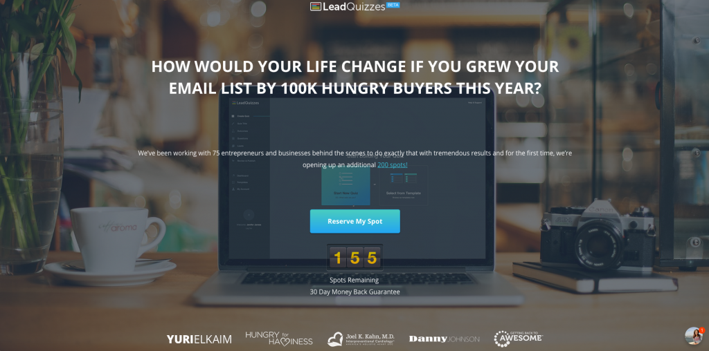 LeadQuizzes Sales Page