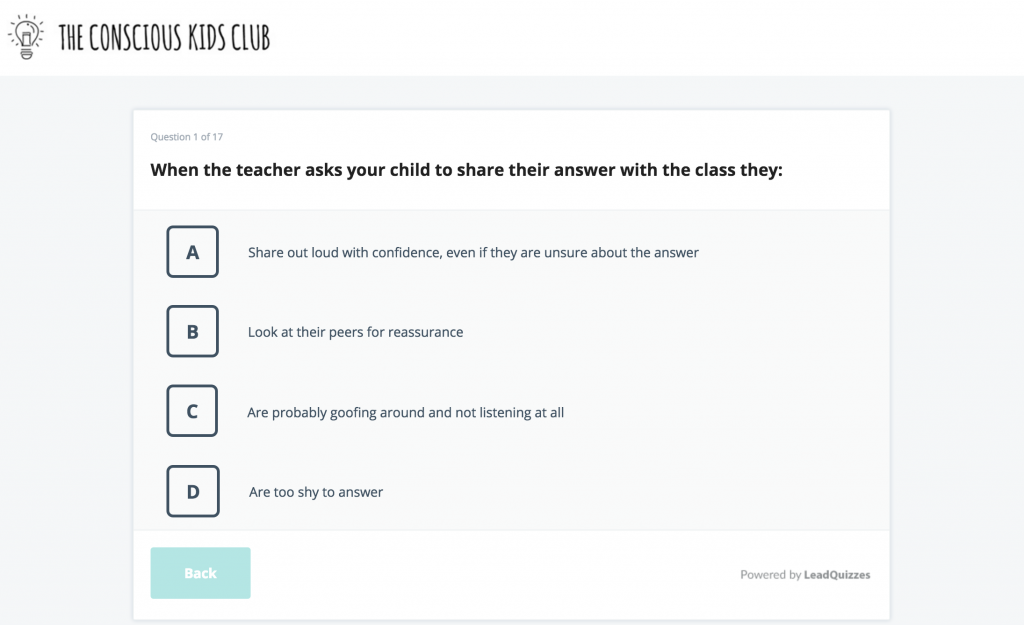 Conscious Kids Club Quiz