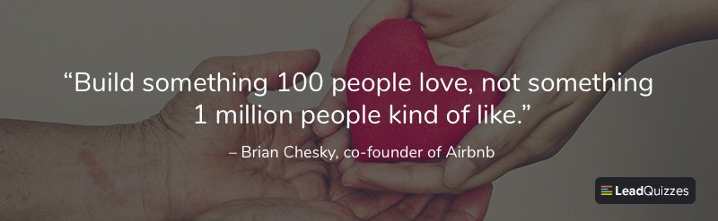 Brian Chesky marketing quote