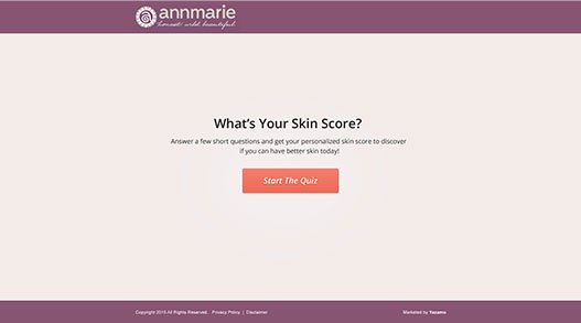 Skin quiz