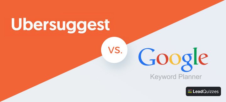 ubersuggest vs. google keyword planner