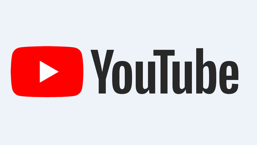 YouTube logo.