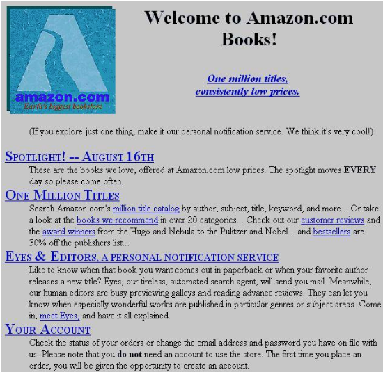 Amazon old