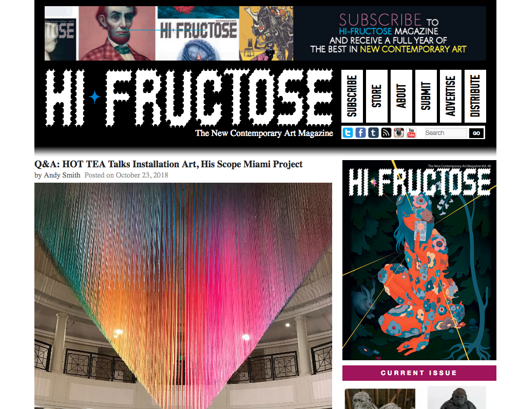 Hi Fructose art blog