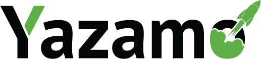 Yazamo logo white