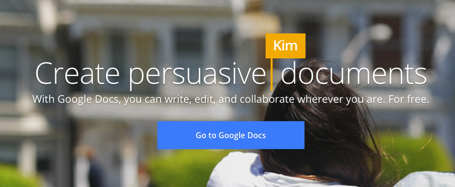 Writing apps - Google Docs