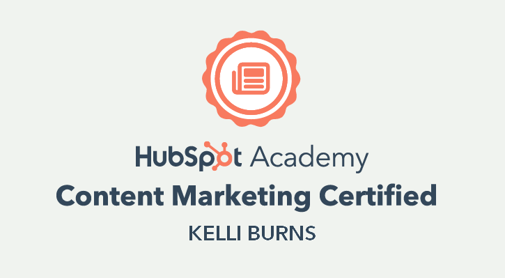 HubSpot certified