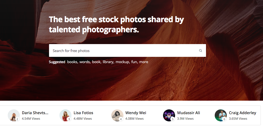 Pexels marketing images