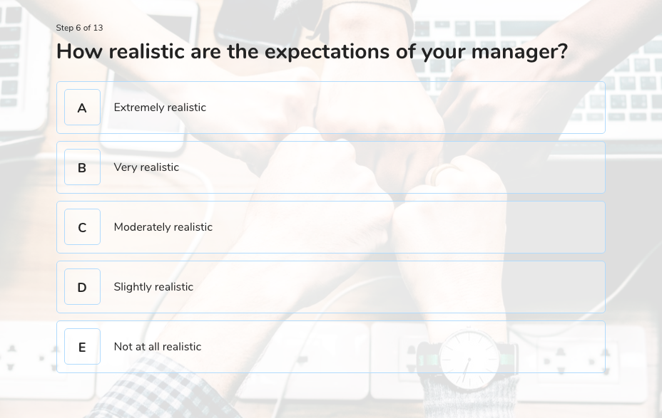 employee satisfaction survey