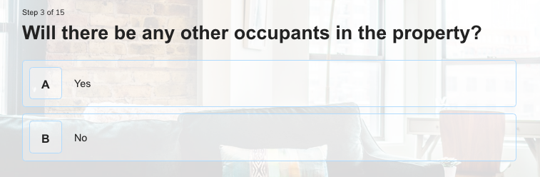 rental application form lifestyle