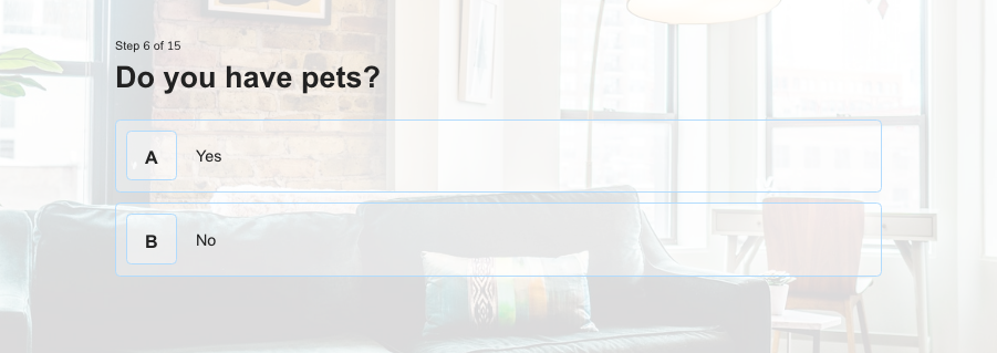 rental application form lifestyle