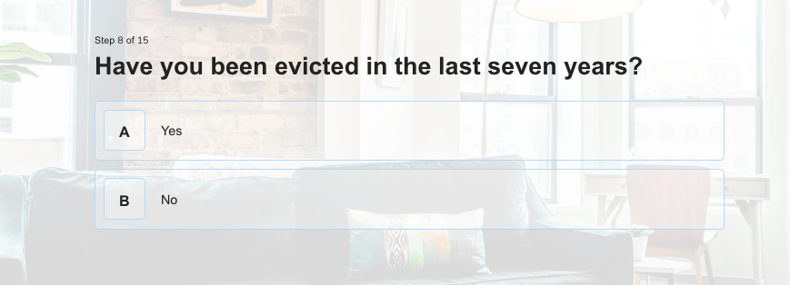 rental application form lifestyle