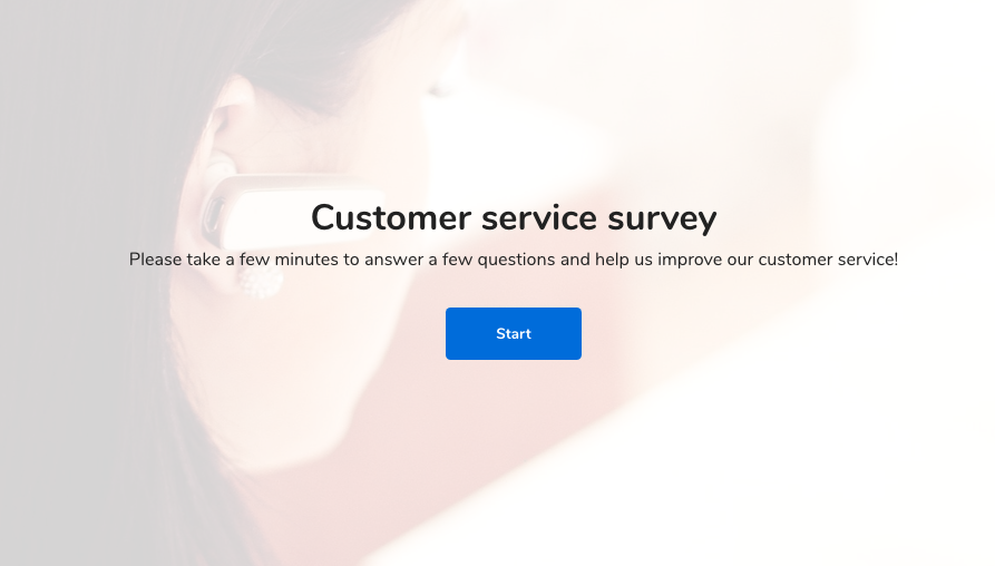 customer service survey