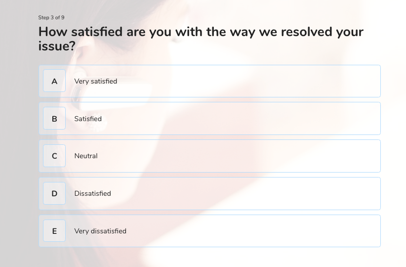 customer service survey questions