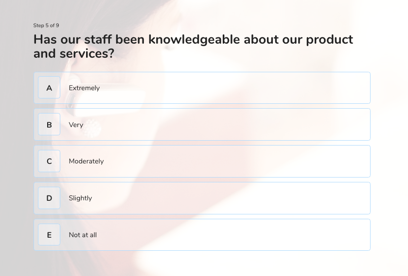 customer service survey questions