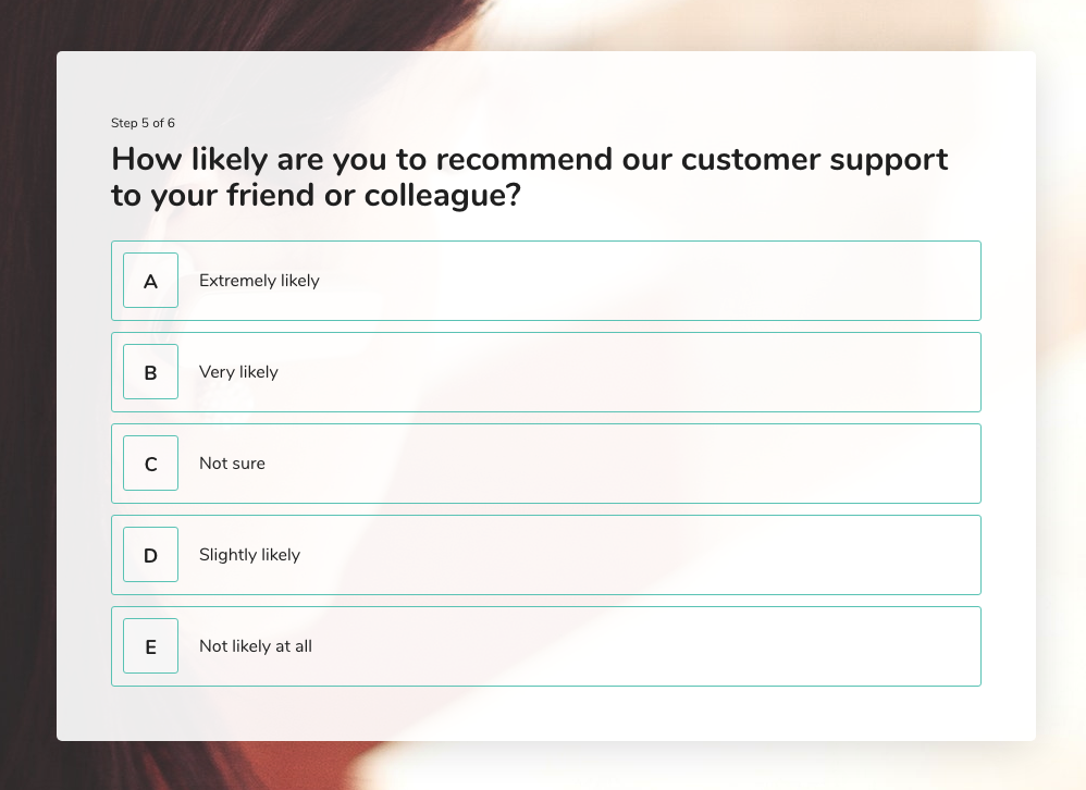 Likert Scale Survey Template from www.leadquizzes.com