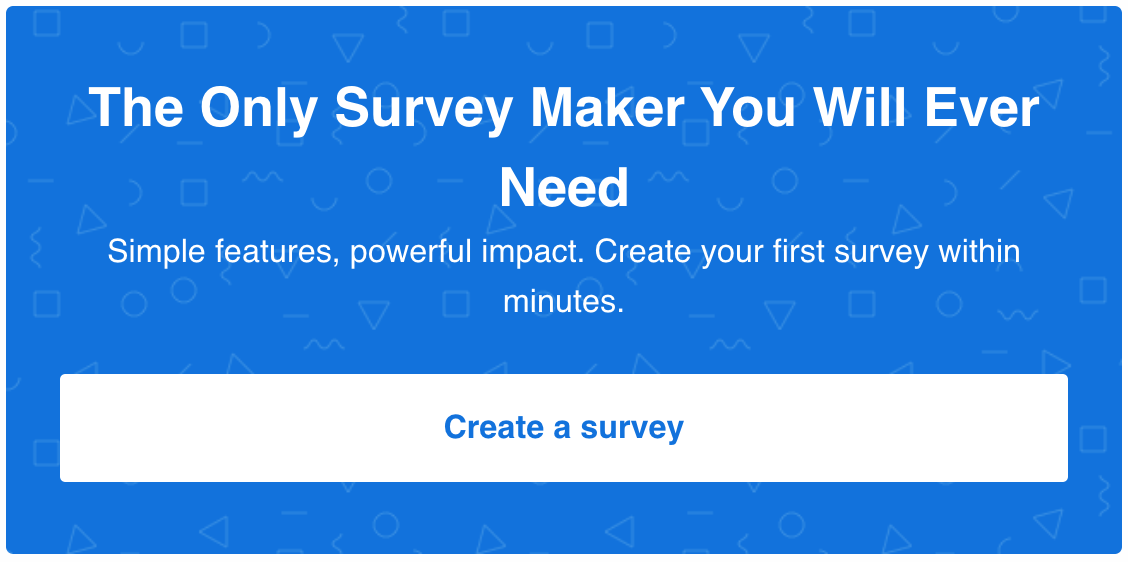 survey maker cta