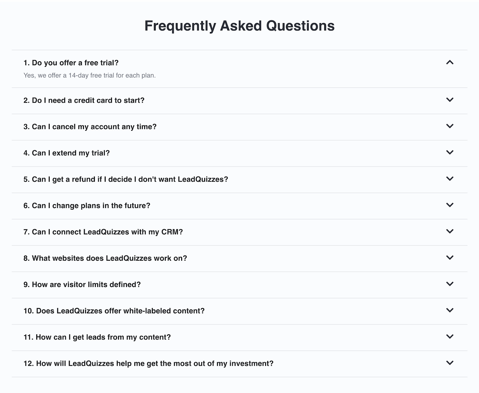 Frequently Asked Questions