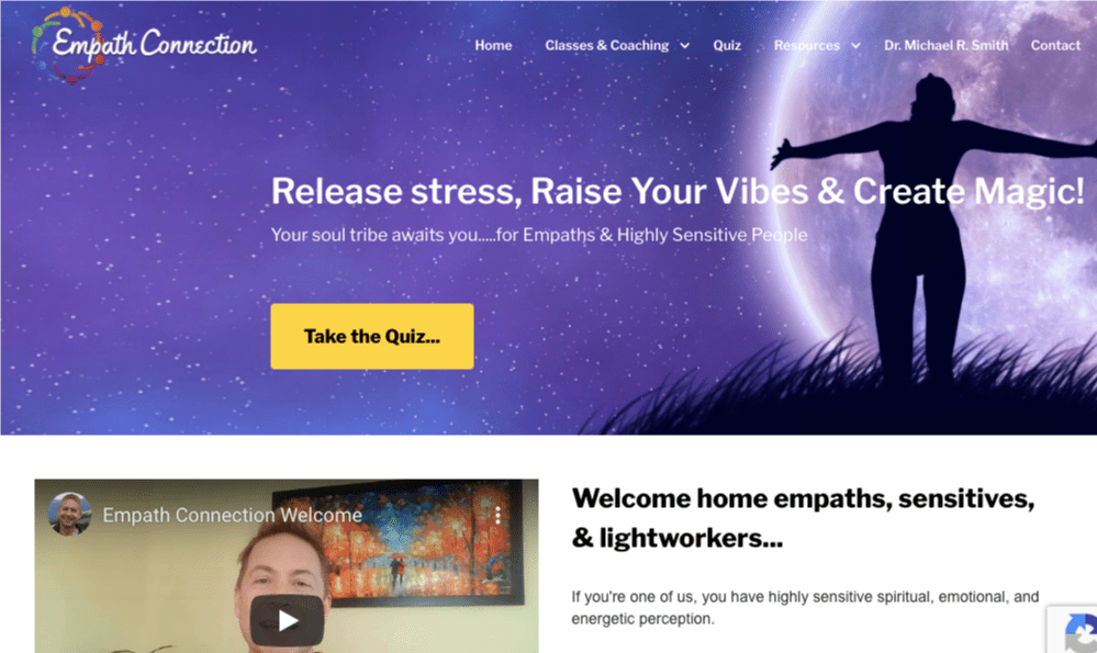 He added the quiz to the Website's Main Menu and as a CTA on the Home page. 