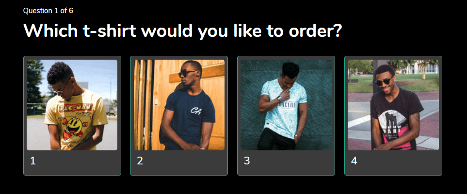 LeadQuizzes shirt quiz