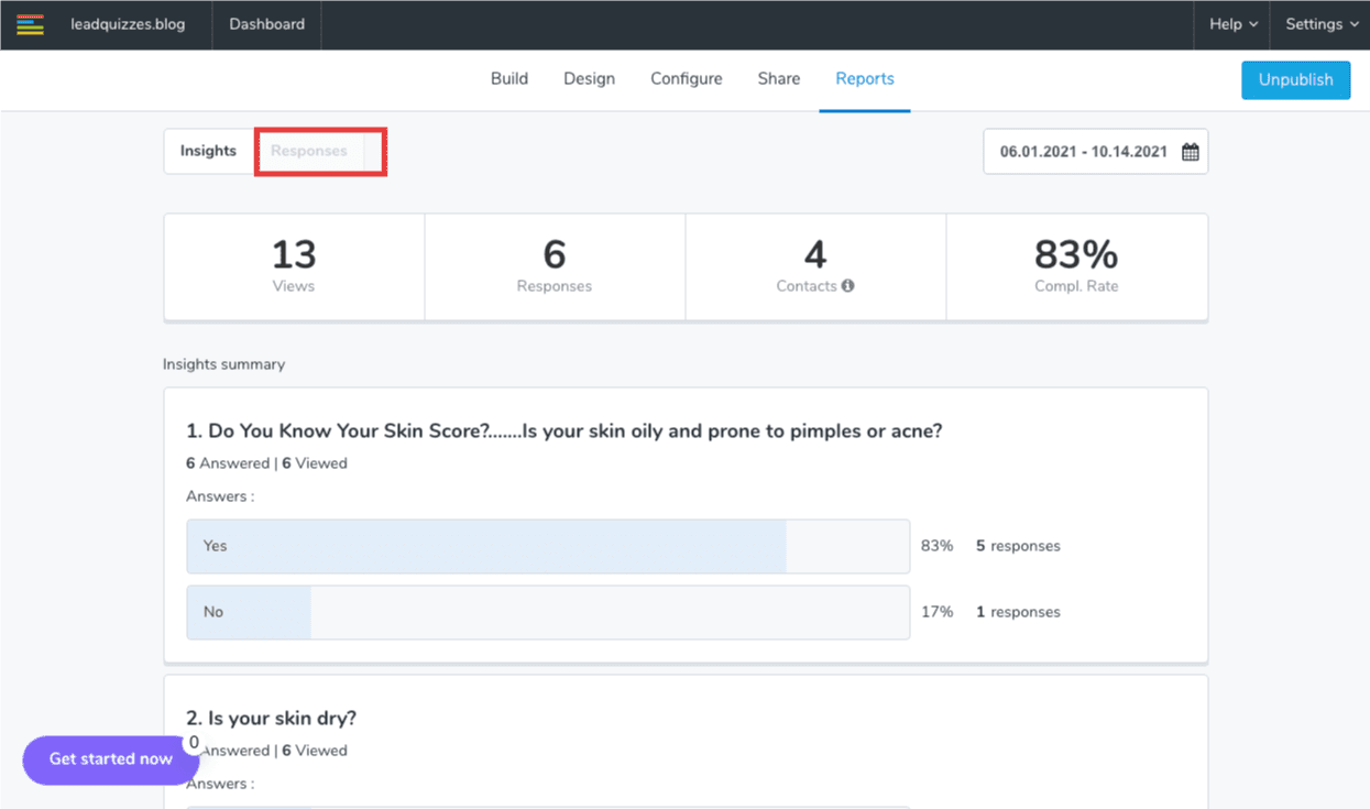 Monitor key metrics