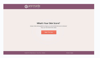 example of a quiz made with LeadQuizzes