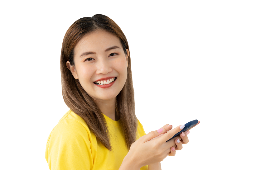 smiling asia girl