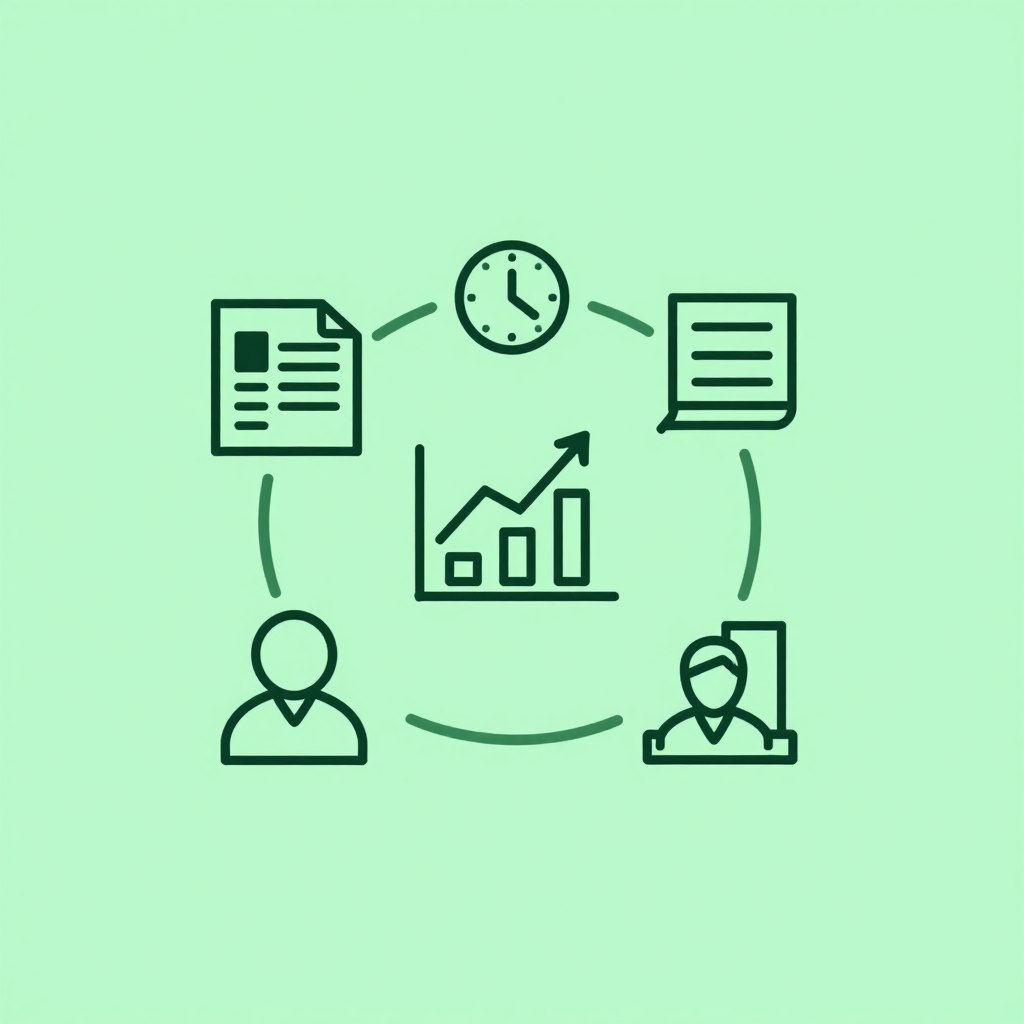 Icon representing business strategy workshop category