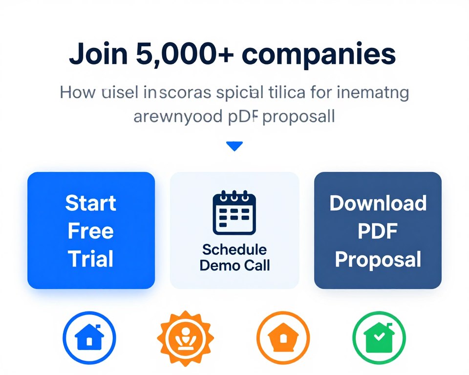 Multiple call-to-action options on results page