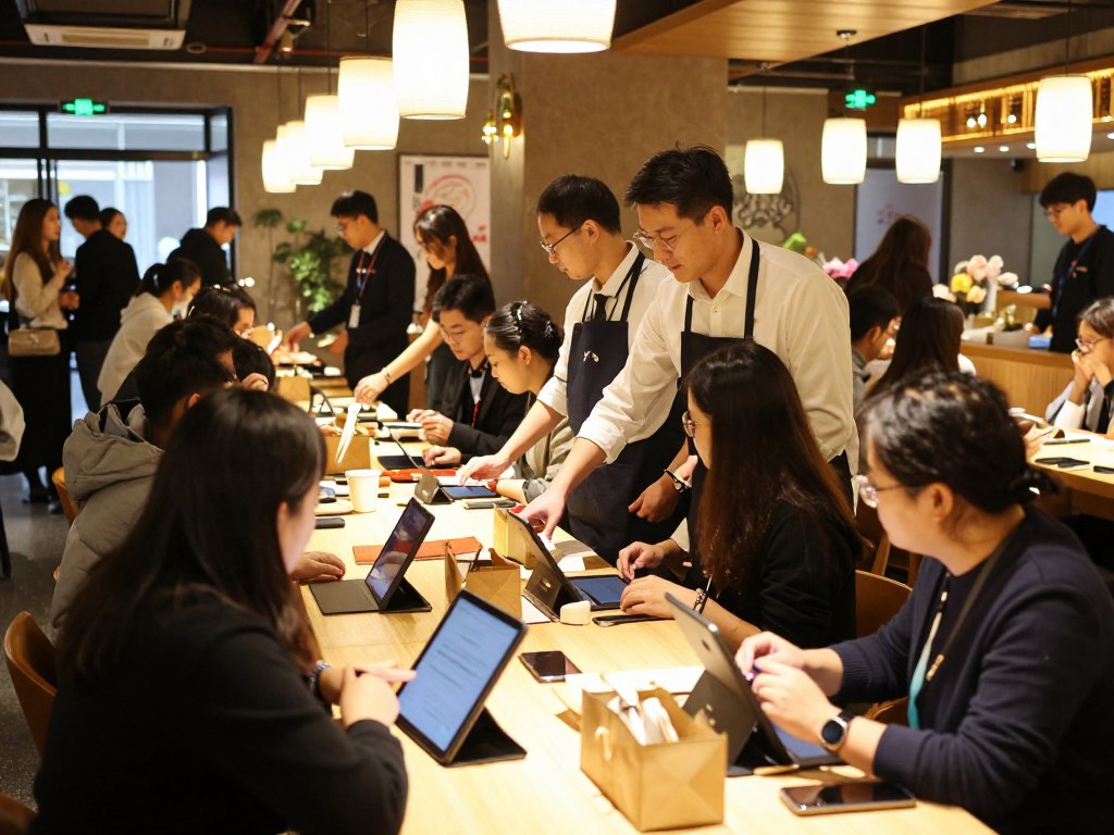 Restaurant grand opening giveaway success story