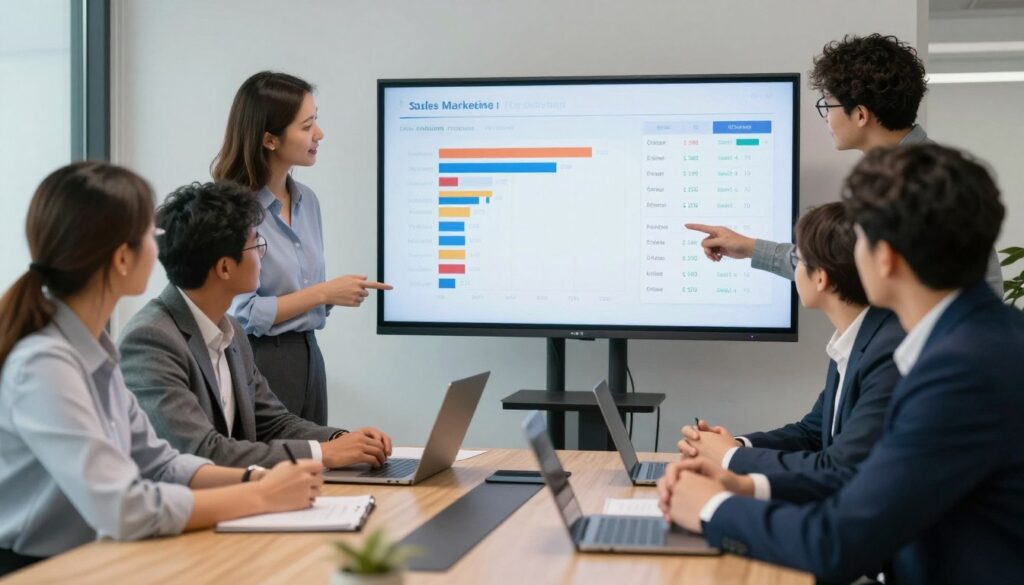 Sales and marketing alignment meeting