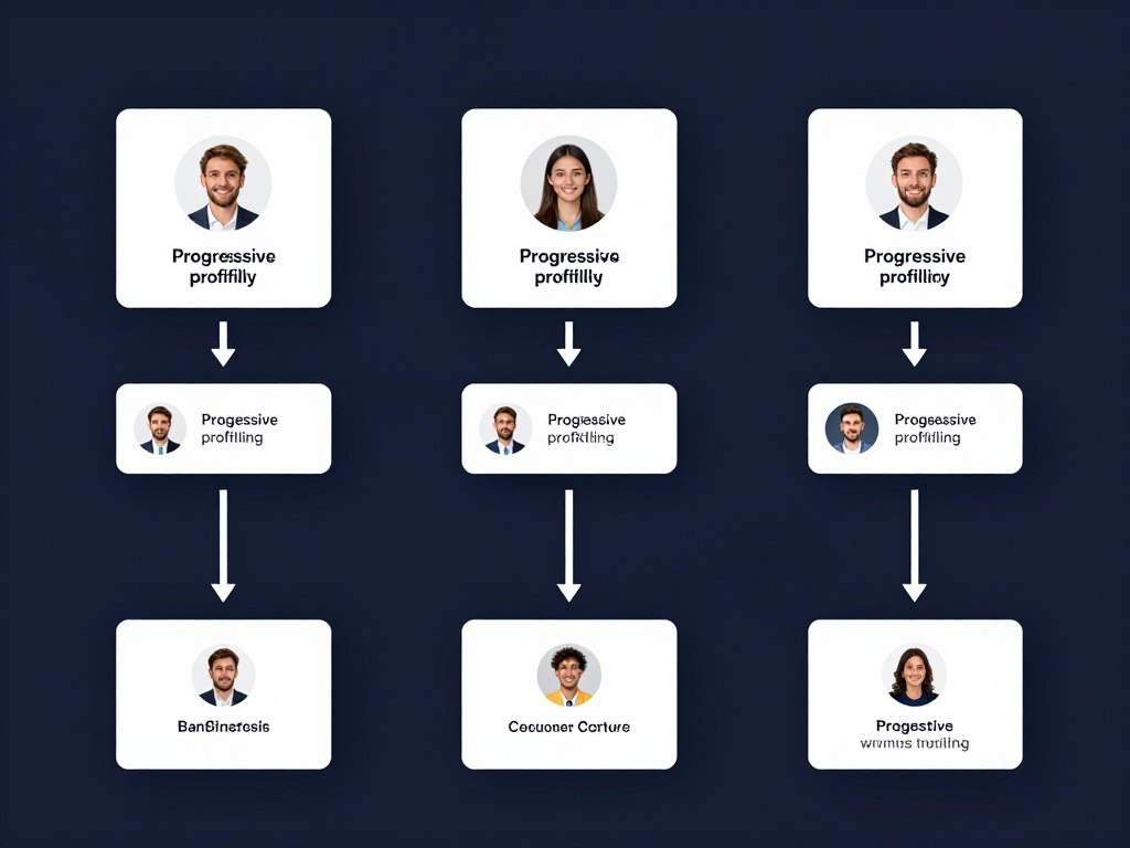 Customer profile building through multiple quiz interactions