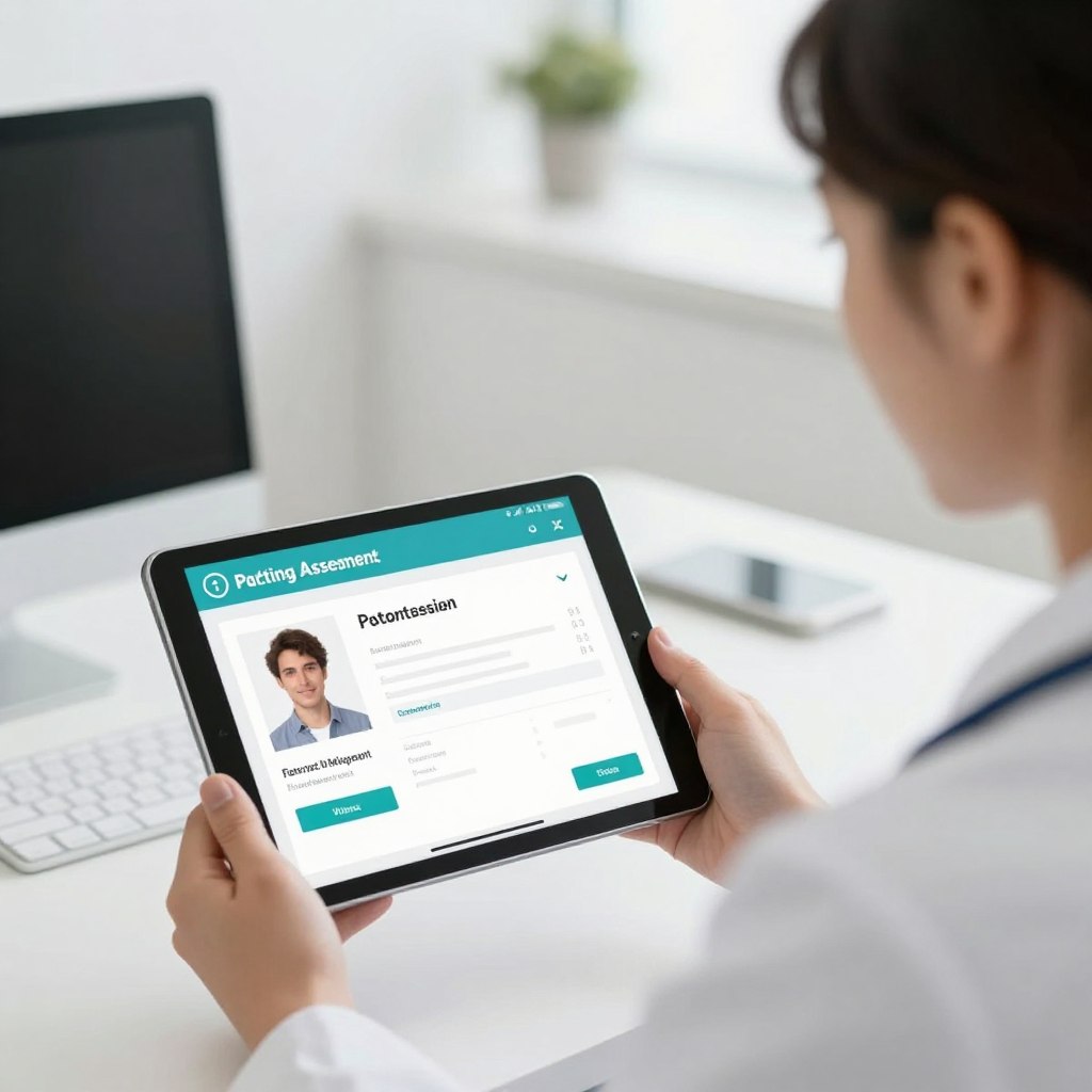 Healthcare practice staff using patient compatibility screening