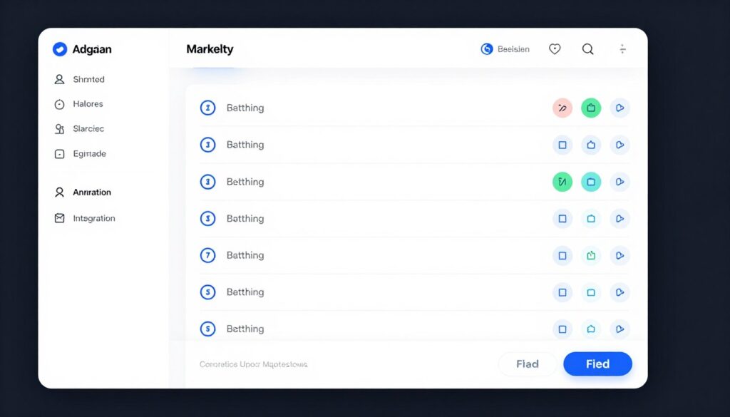 Integration configuration showing platform connections