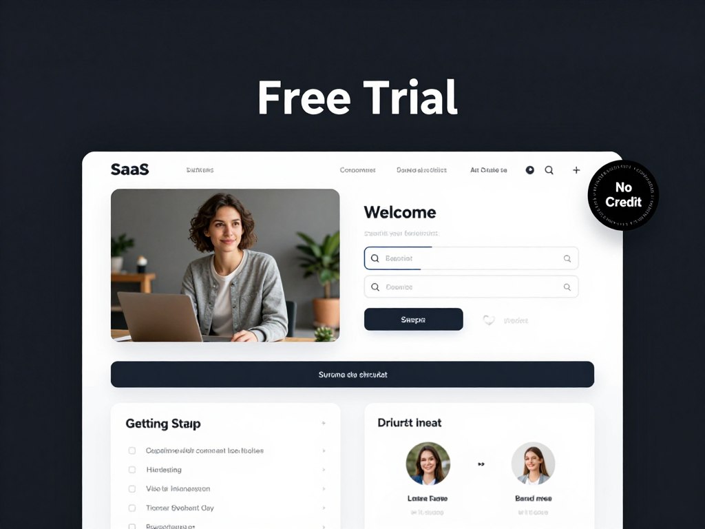 LeadQuizzes signup page and trial dashboard