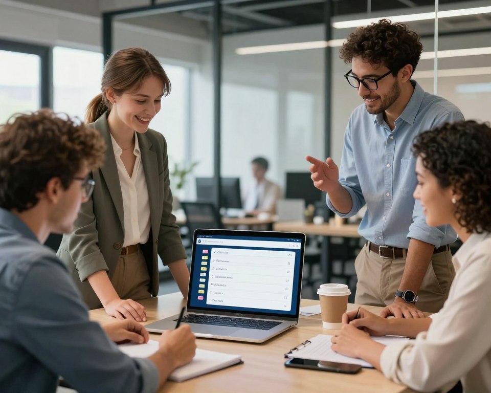 Marketing team using quizzes for campaign