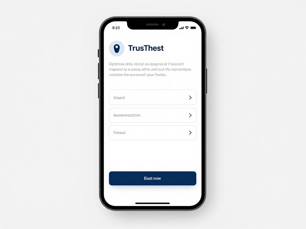 Optimized lead capture form with trust elements