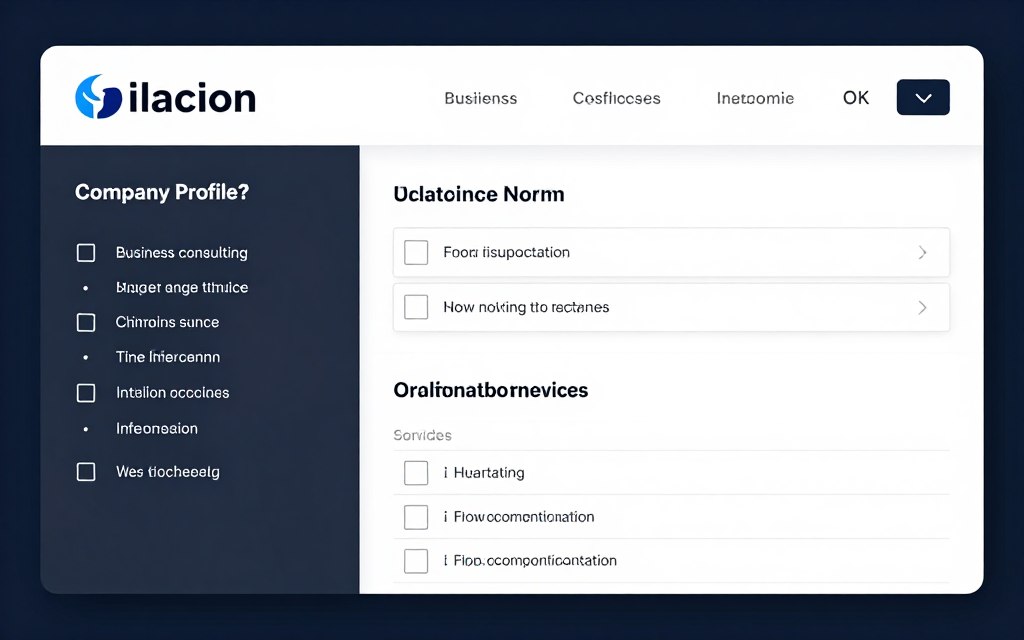 Professional services consultation request form