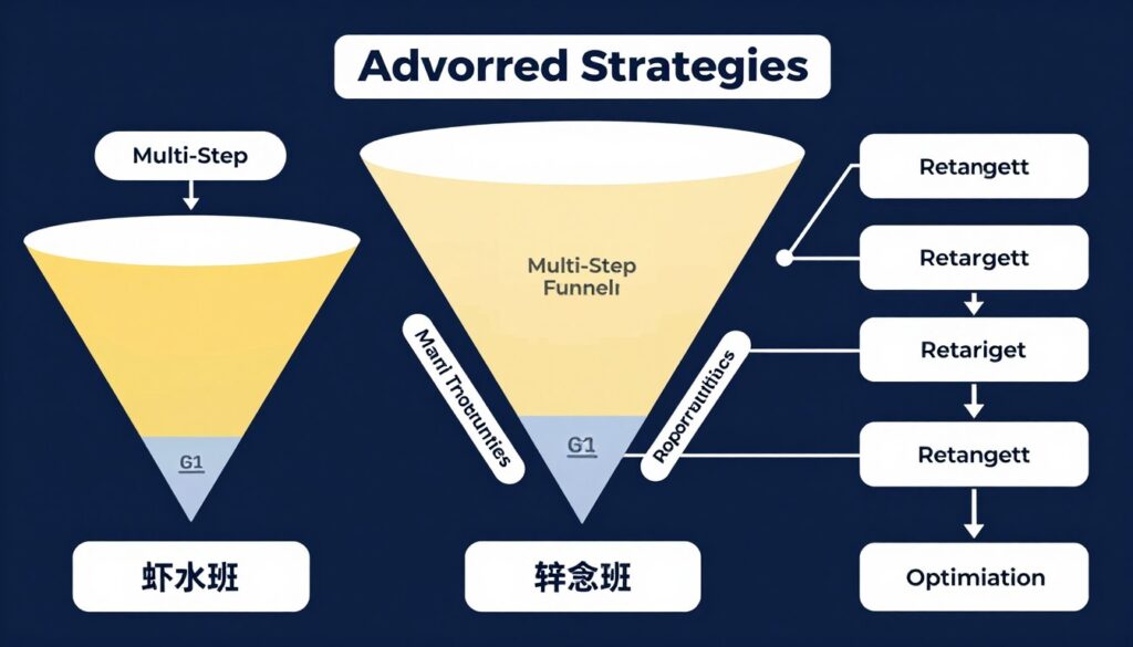advanced sales funnel strategies visualization