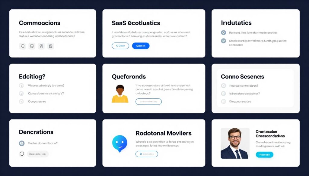 collection of industry-specific quiz examples