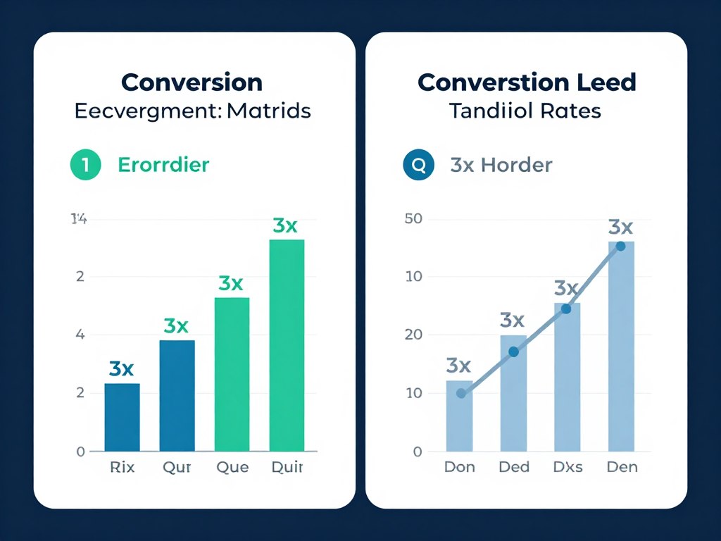 comparison chart showing quiz marketing platform conversion rates versus traditional forms