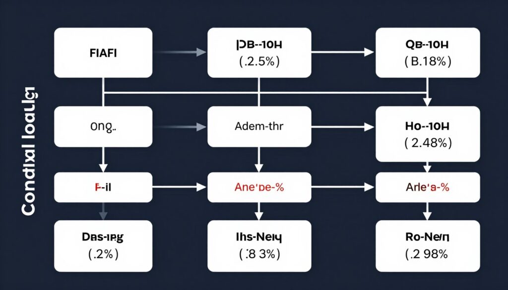 conditional logic branching diagram for lead generation quiz