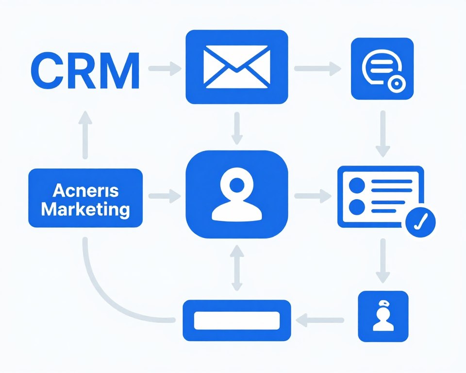 customer data integration showing unified profile from multiple sources